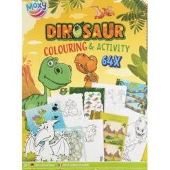 Aktivitetsbok - Dinosaurer, 64 sider