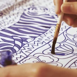 Atelier 10 - Silkemaling (tigre)