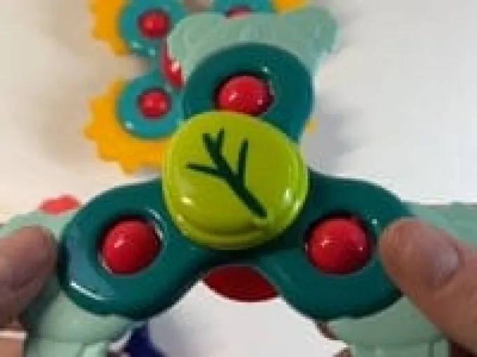 Baby Spinners m. sugekopp, 3 stk