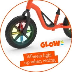 Balansesykkel Charlie GLOW Oransje (18 md. - 4 år)