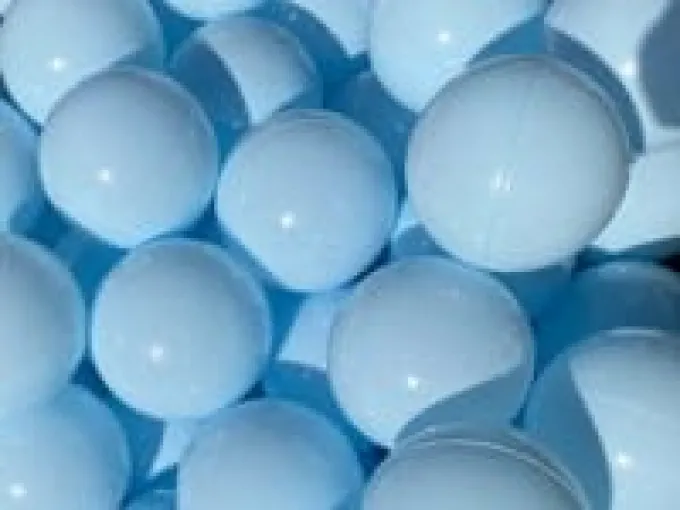 Ballbasseng baller Ø7 cm - Blå, 100 stk