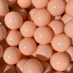 Ballbasseng baller Ø7 cm - Fersken, 100 stk