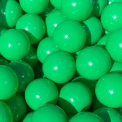 Ballbasseng baller Ø7 cm - Klar grønn, 100 stk