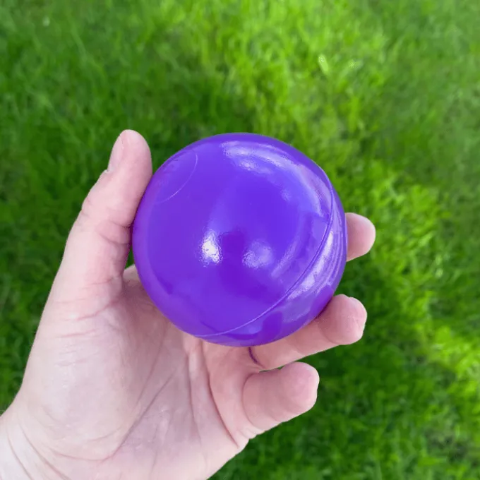 Ballbasseng baller Ø7 cm - Lilla, 100 stk