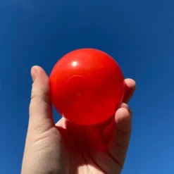 Ballbasseng baller Ø7 cm - Rød, 100 stk