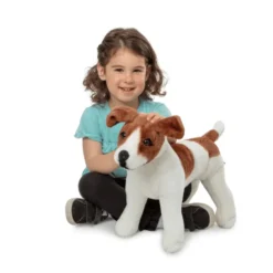 Bamse Plysj - Hund Jack Russell Terrier
