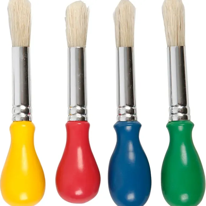 Barnepensler B:13 mm, 4 stk