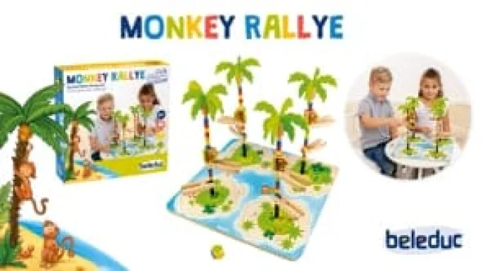 Barnespill - Monkey Rallye