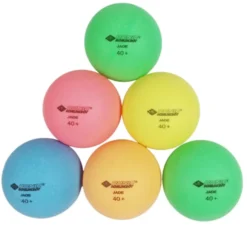 Bordtennisballer Poly 40+, 6 stk. - Ø 4 cm.