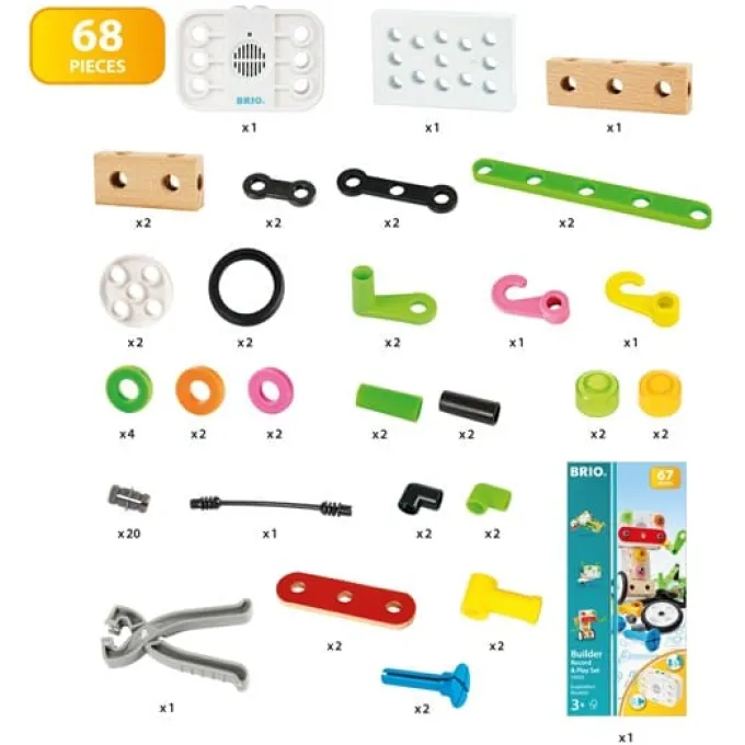 BRIO Builder - Sett med opptaker og avspiller