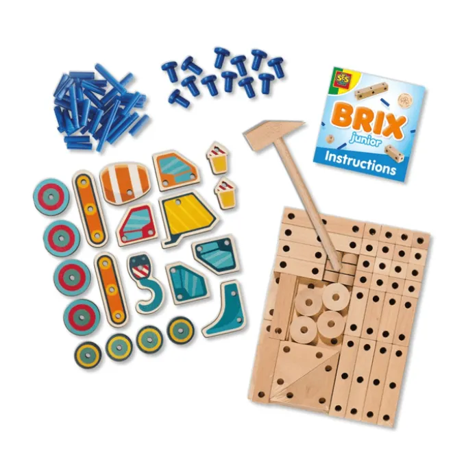 BRIX junior - Arbeidskjøretøy, 114 deler