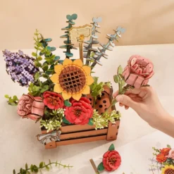 Bygg-en-blomst - Sommerblomster i kasse
