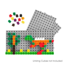 Byggeplater til Cubes 2 cm, 4 stk.