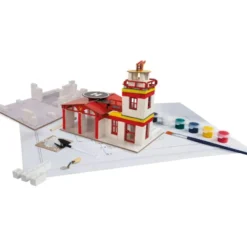 Bygg og mal din egen brannstasjon