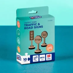 Crateit Town - Trafikk og veiskilt, 10 deler