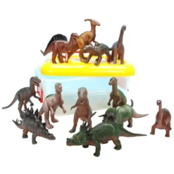 Dinosaurer - Sett med 12 stk