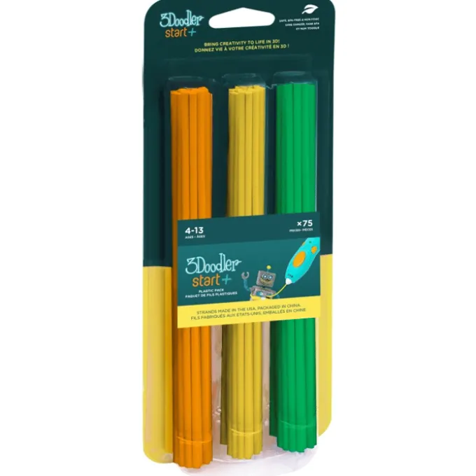 3Doodler Start+ | Refill fargemiks 2, 75 stk