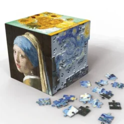 3D puslespillkube - Kunst