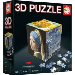 3D puslespillkube - Kunst