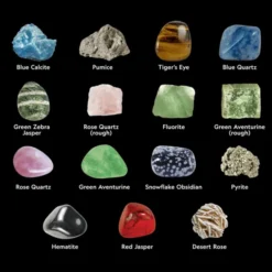 Edelsten- og mineraler - Startsett