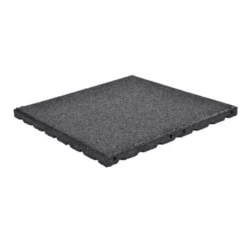 Fallunderlag 50x50 cm / 30 mm - Svart (off. bruk)