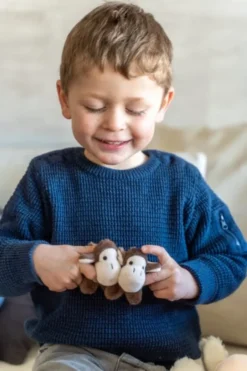 Familiebamse – Sauemor med lam