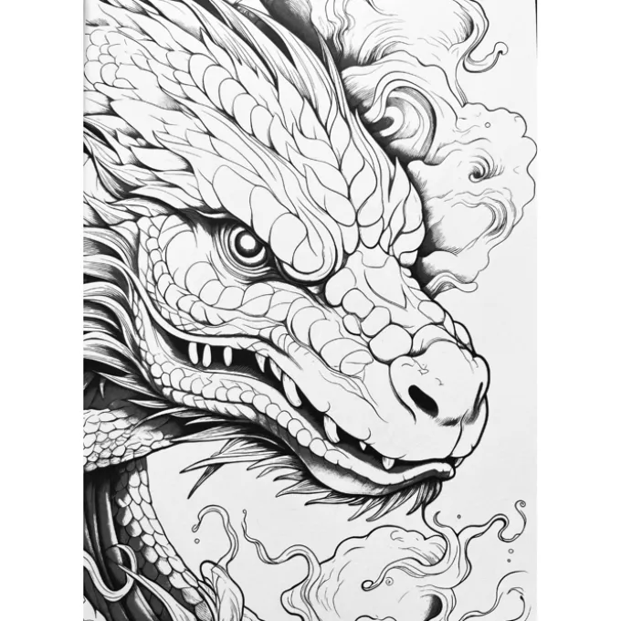 Fantasy malebok