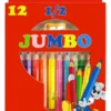 Fargeblyanter 1/2 Jumbo 12 stk.