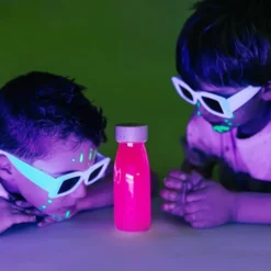 Fascinasjonsflaske - Glow-in-the-dark rosa
