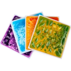Fascinasjonsmatter 30 x 30 cm - Taktil, 4 stk.