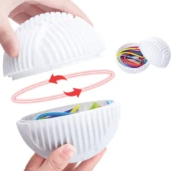 Fidget-sanseball Ø11 cm - Hvit