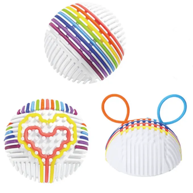 Fidget-sanseball Ø11 cm - Hvit