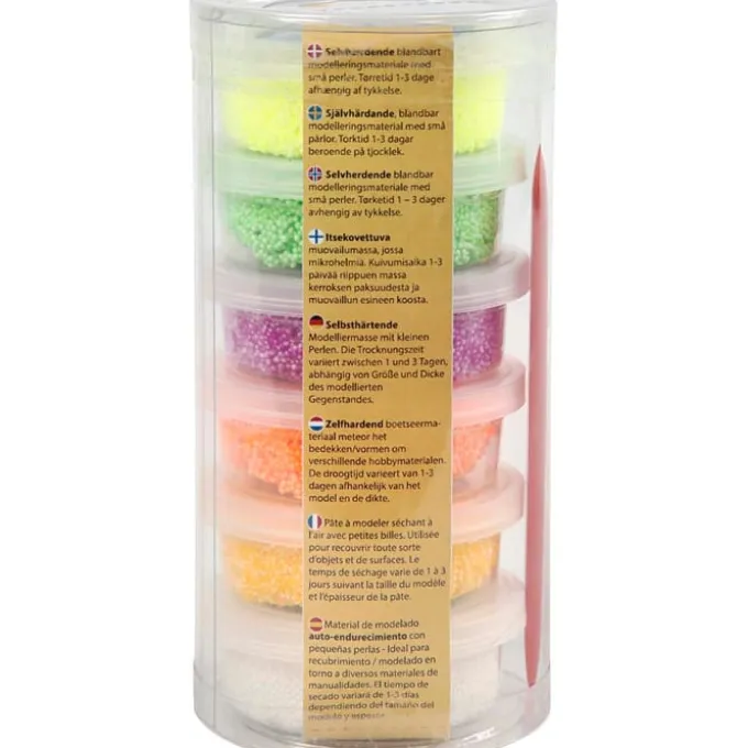 Foam Clay 6 x 14 gr. - Påskefarger