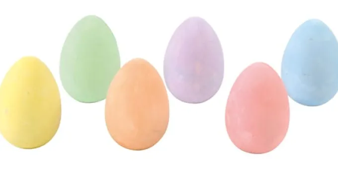 Gatekritt -Egg, 6 stk.