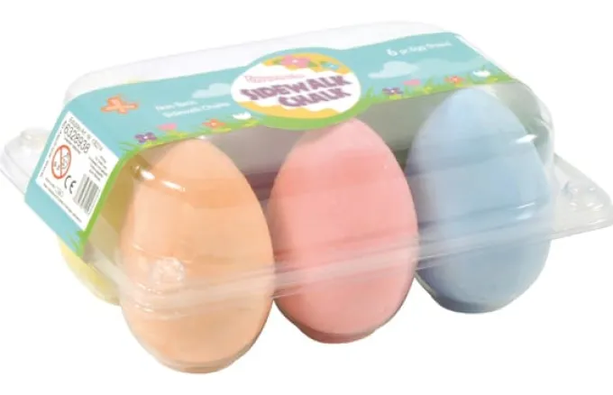Gatekritt -Egg, 6 stk.