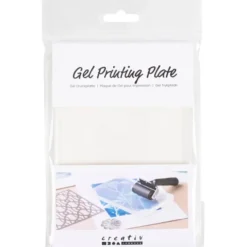 Gel print trykkplate - 12,7 x 17,8 cm