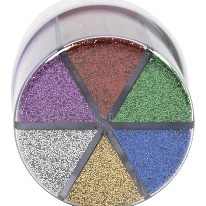 Glitter – Basis, 6 x 28 ml