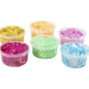 Glitter Clay 6 x 20 ml - Basisfarger
