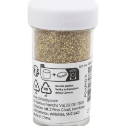 Glitter – Gull, 1 stk.