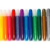 Glitterlim 10 ml. - Basisfarger, 12 stk