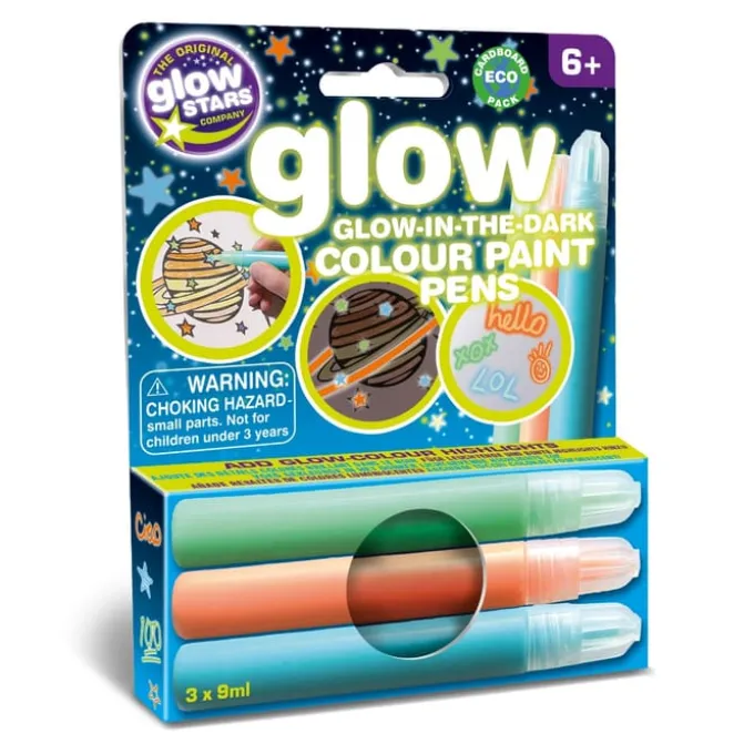 Glow - Tusjer miks, 3 stk