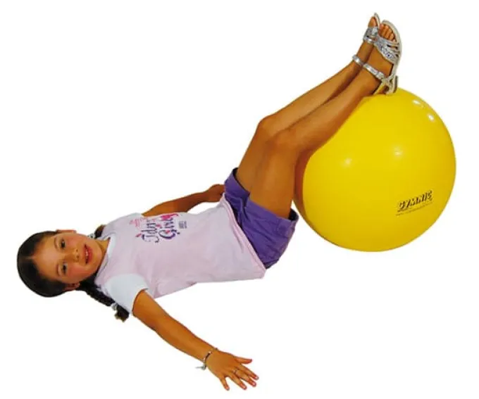 Gymnastikkball 45cm gul