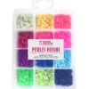 Heishi-perler – Fluorescerende, 1750 stk.