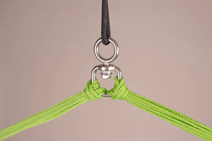 Hengekøyestol kingsize outdoor - Lime