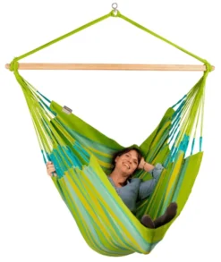 Hengekøyestol kingsize outdoor - Lime