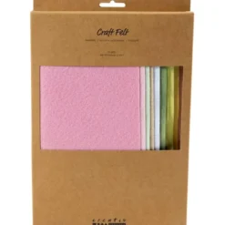 Hobbyfilt A4 - Pastell, 10 ark