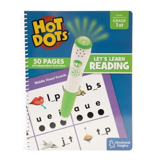 Hot Dots® - Lær å lese (engelsk)