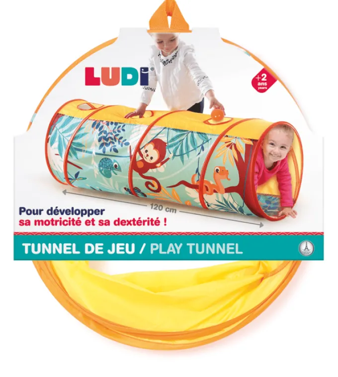 Jungeltunnel Ø45 cm - L: 120 cm