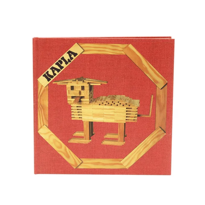 KAPLA inspirasjonsbok - Rød (Begynner)