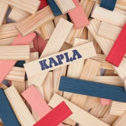 KAPLA klosser - Blå/Rød/Rosa, 120 stk